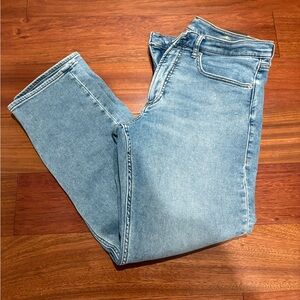 Faherty stretch terry indigo wash 5 pocket Jean